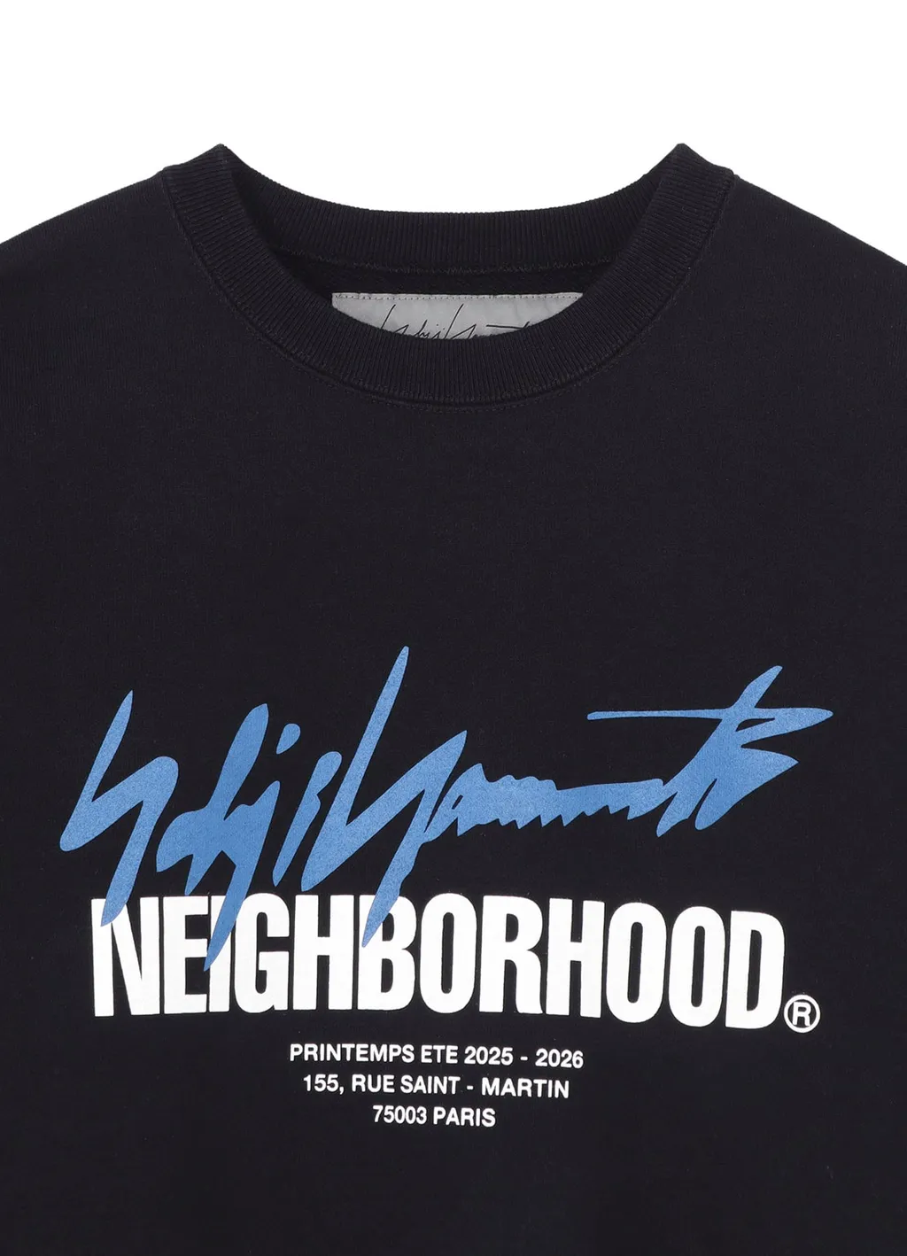 Yohji Yamamoto × Nh Sweat Shirt Ls