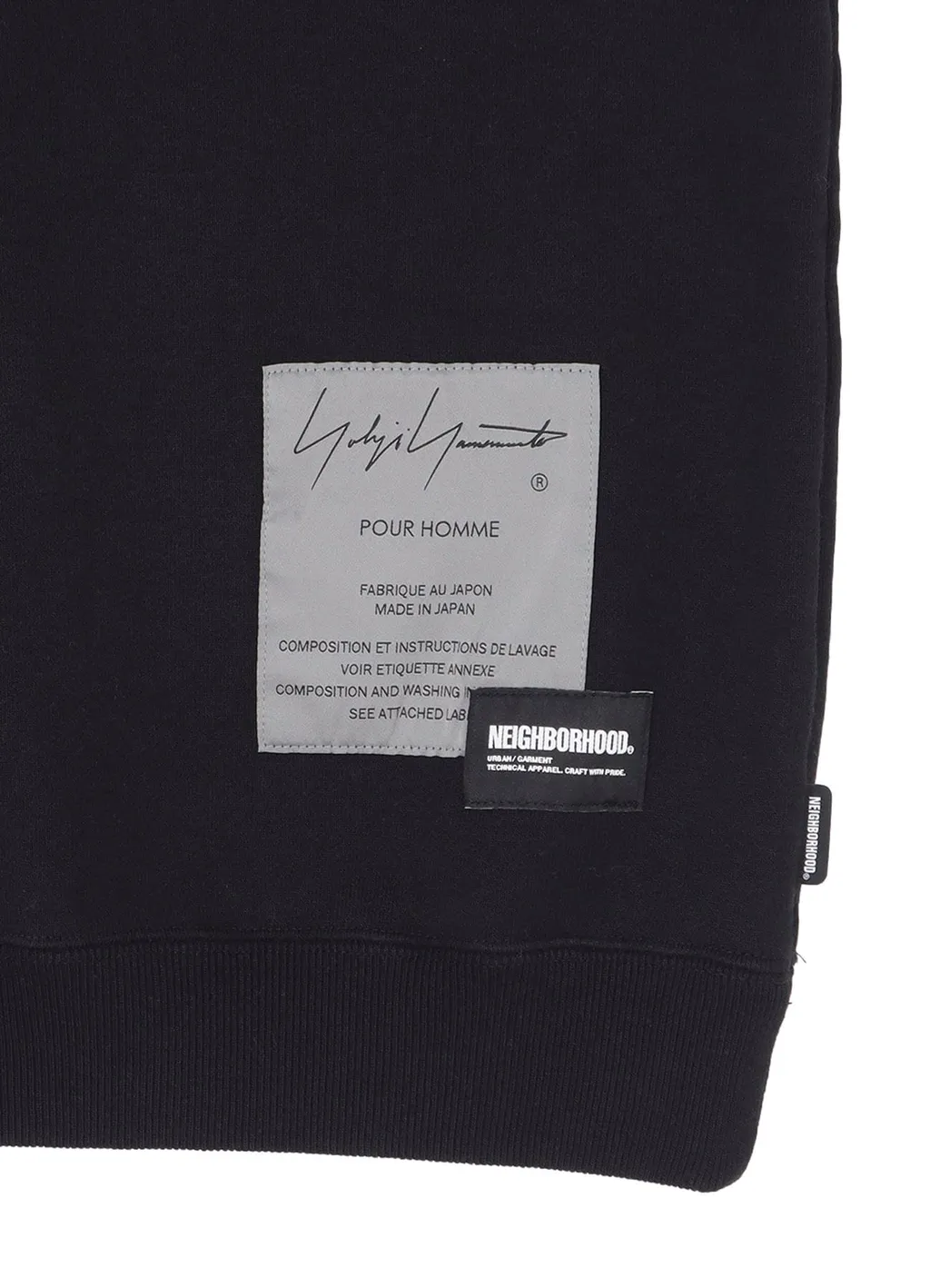 Yohji Yamamoto × Nh Sweat Shirt Ls