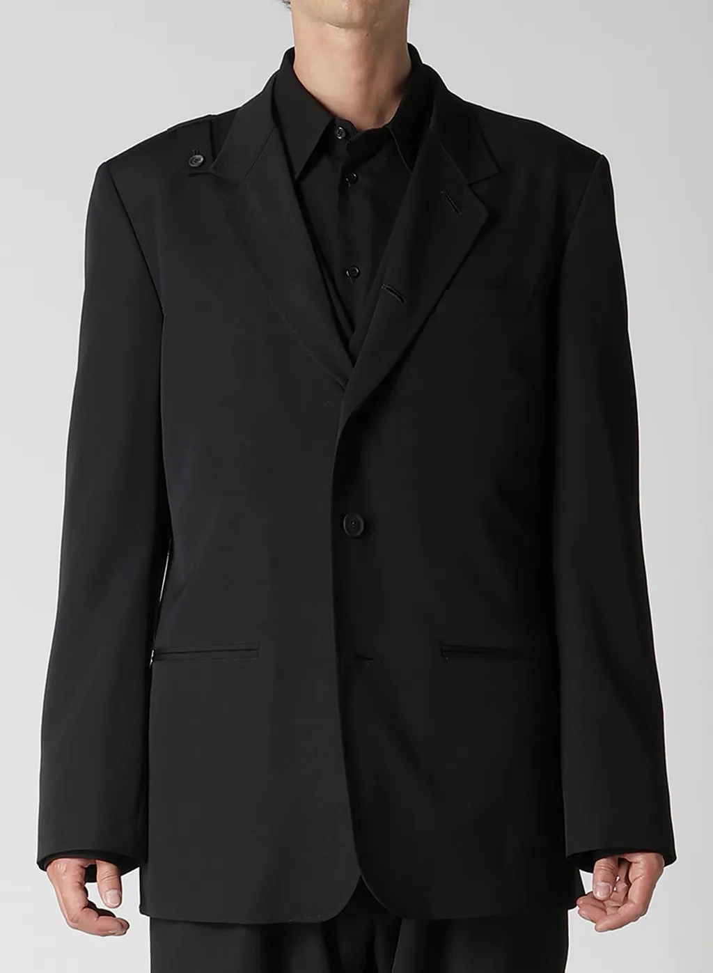 Regulation Gabardine 5 Buttons Jacket