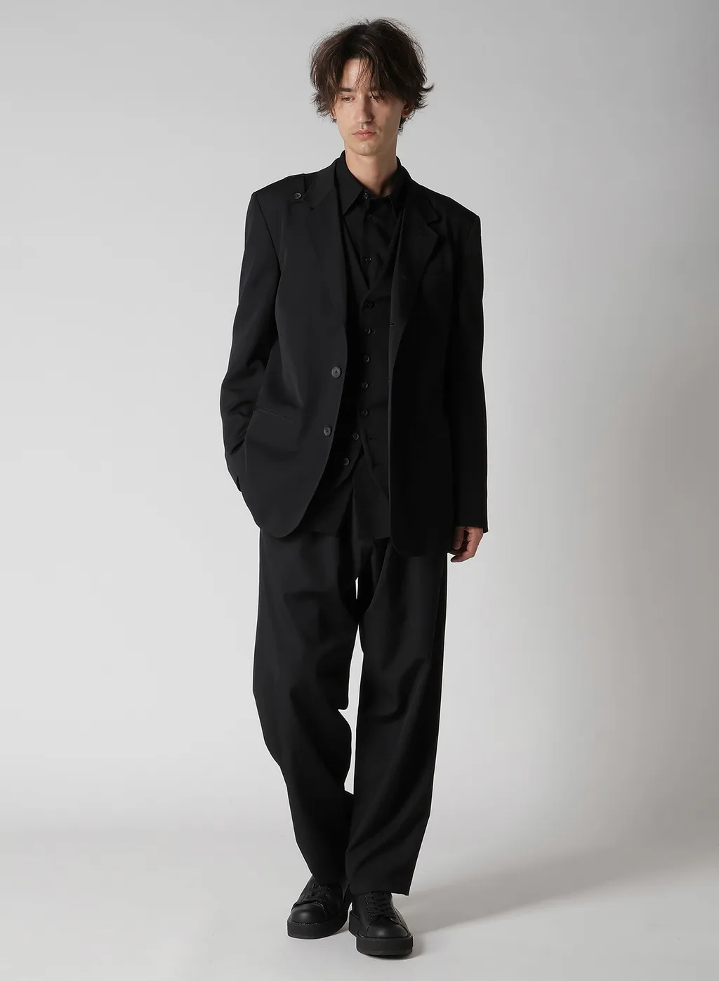 Regulation Gabardine 5 Buttons Jacket