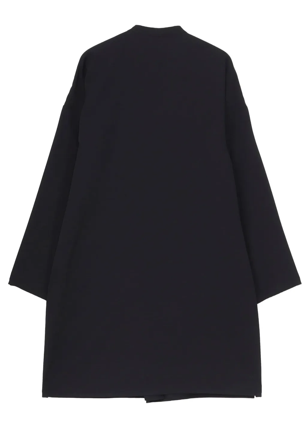 Wool Gabardine Guesseted Collar Jacket
