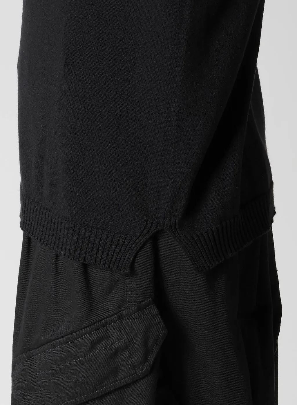 Cotton Cashmere Round Neck Po Knit