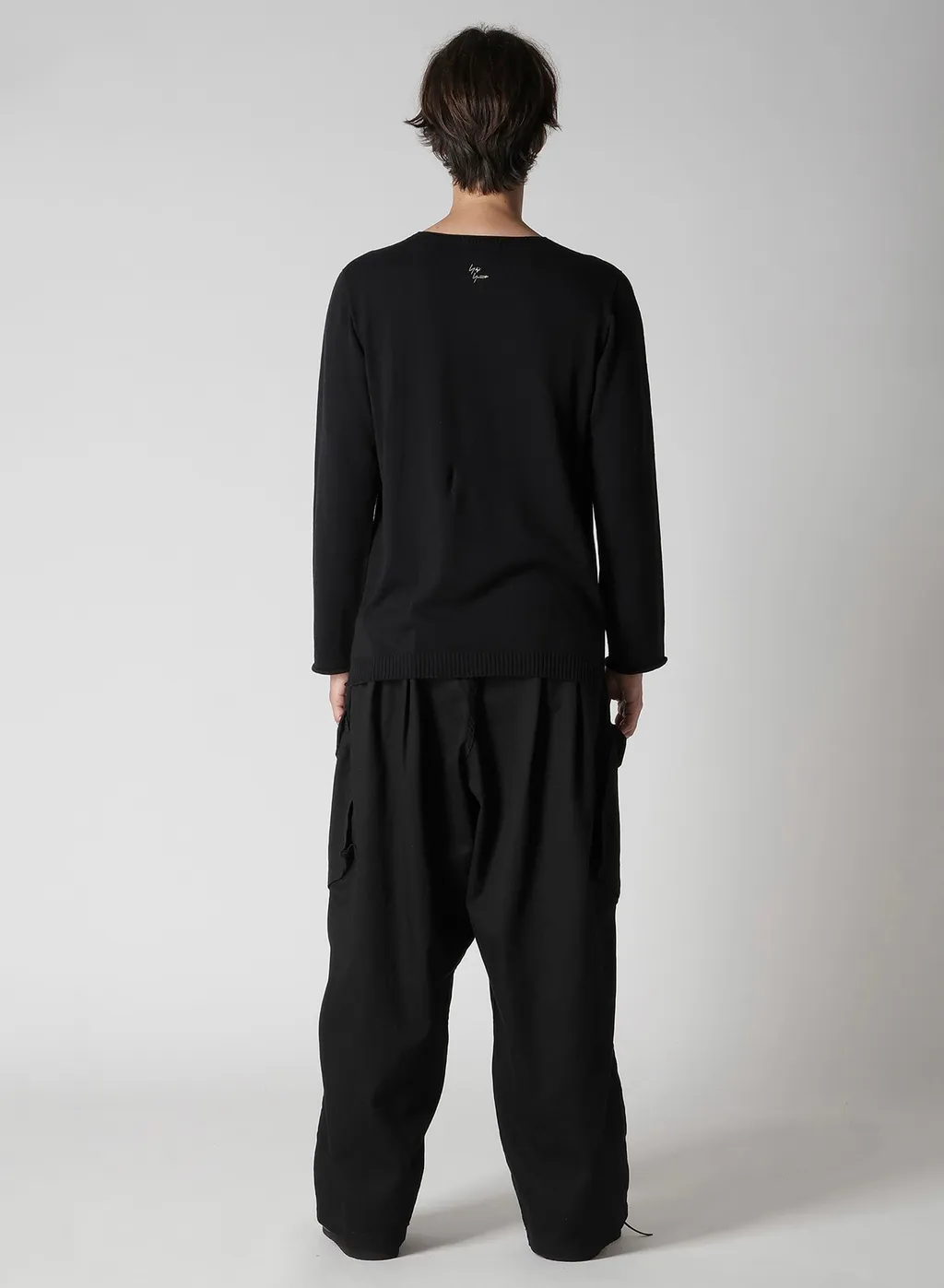Cotton Cashmere Round Neck Po Knit