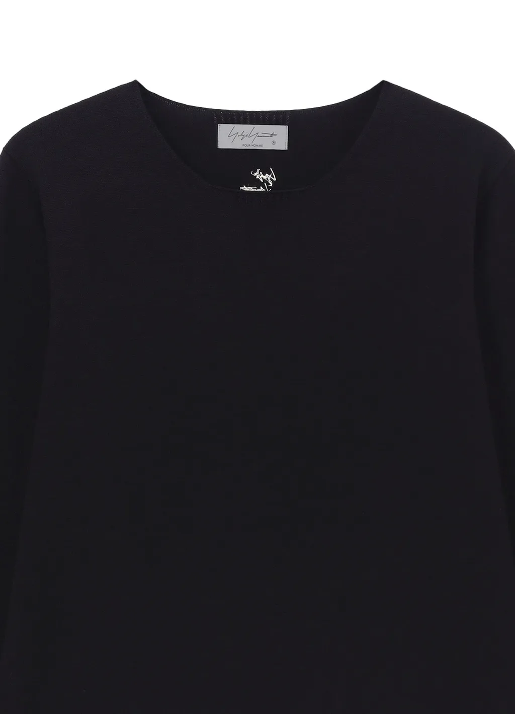 Cotton Cashmere Round Neck Po Knit