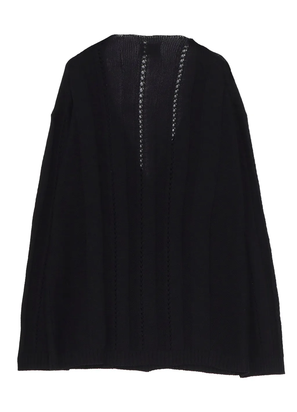 5G 1Ply Openwork Rib Cardigan