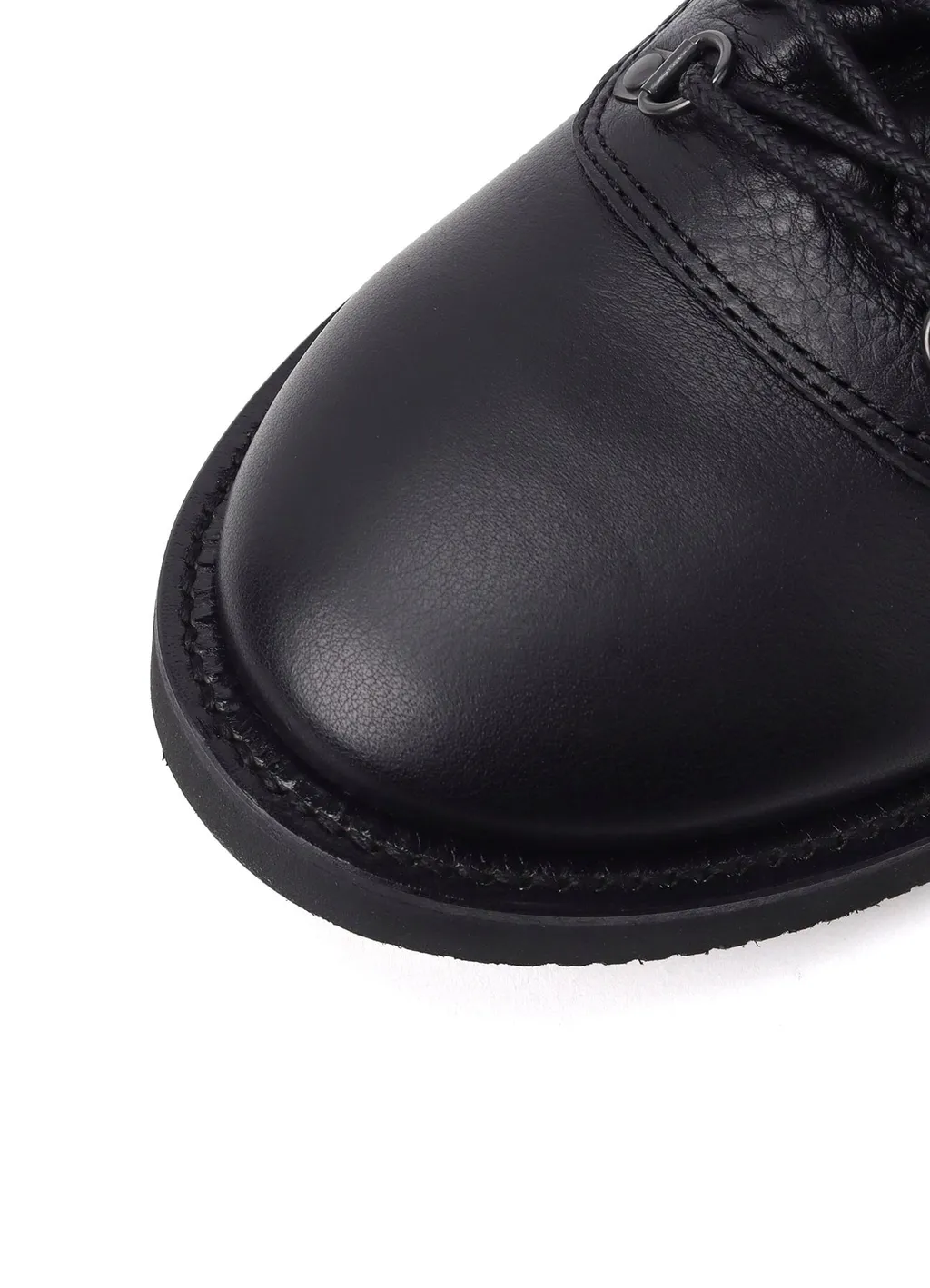 Soft Shrink Leather Military Boots