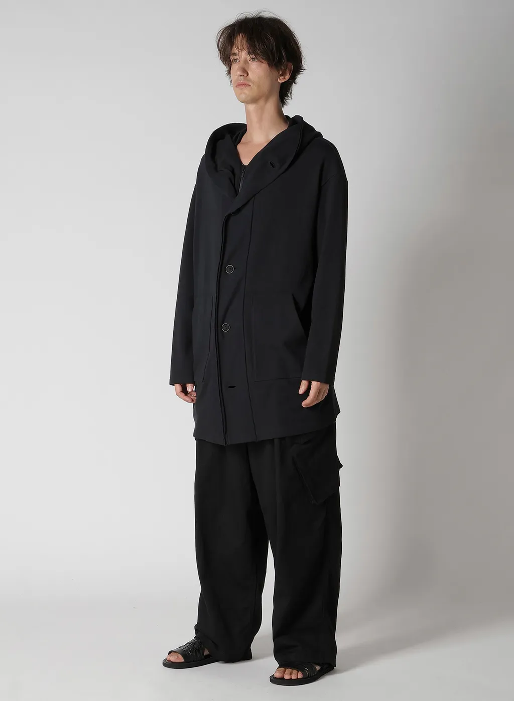 40/20 Mini French Terry Hooded Coat