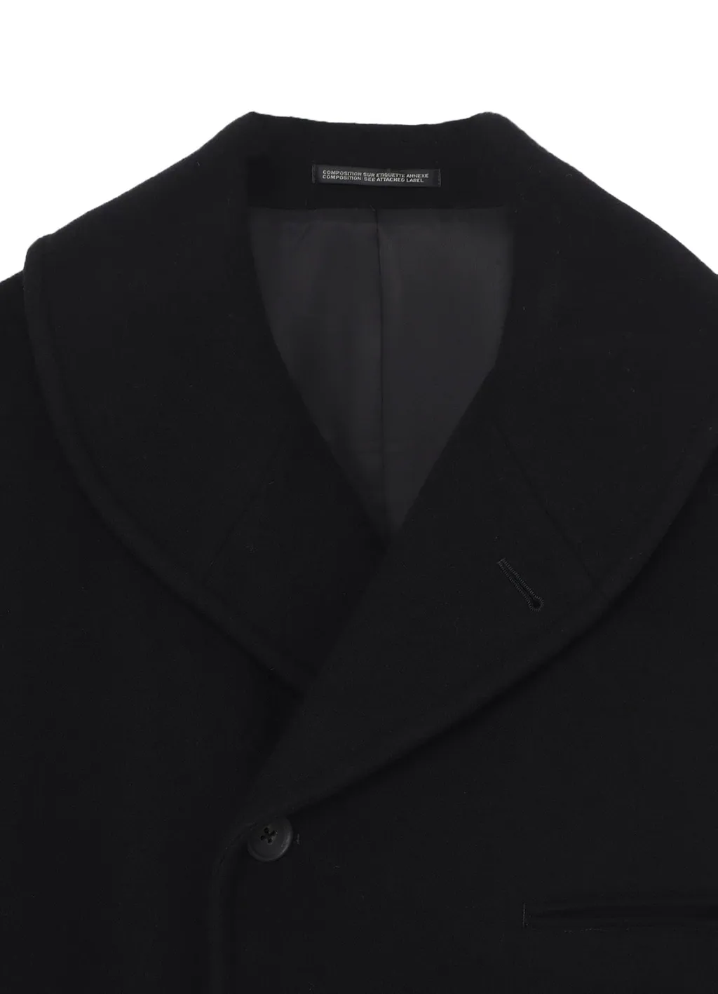 Airy Mosser Shawl Collar Coat