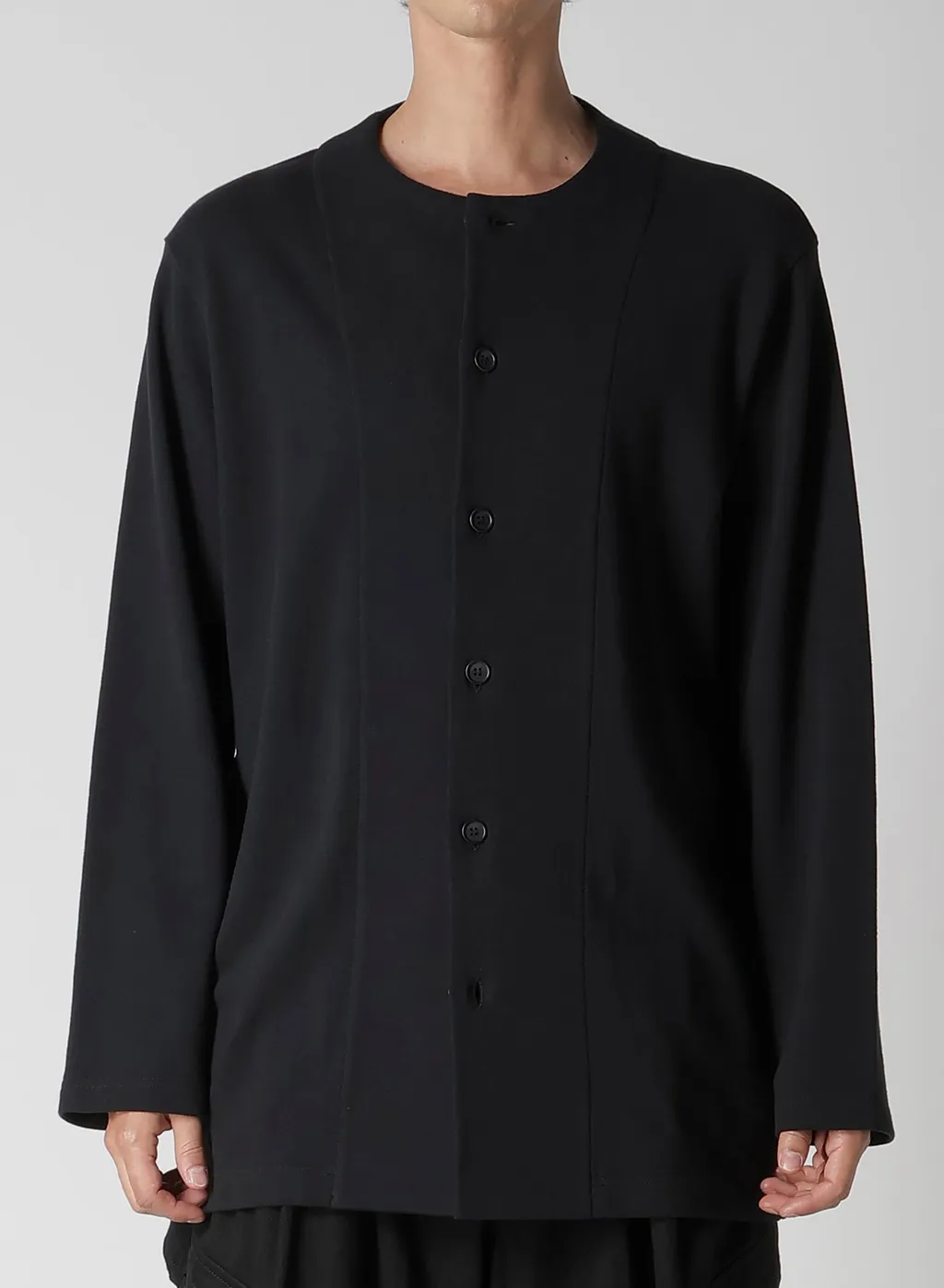 40/20 Mini French Terry Collarless Jacket