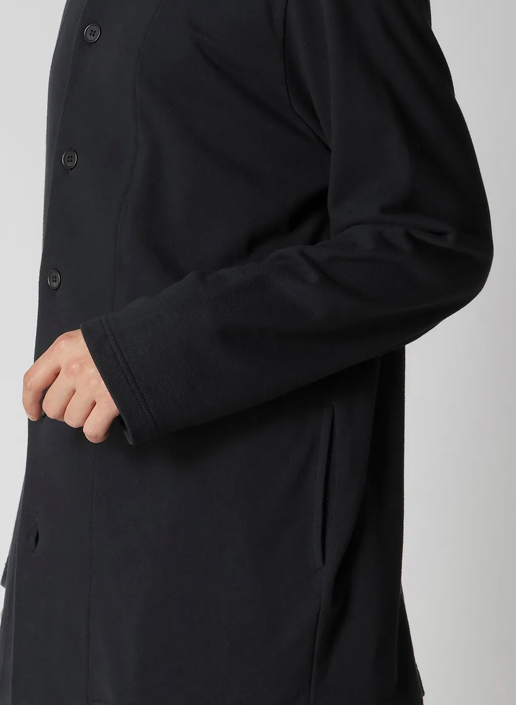 40/20 Mini French Terry Collarless Jacket