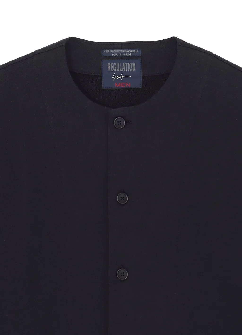 40/20 Mini French Terry Collarless Jacket