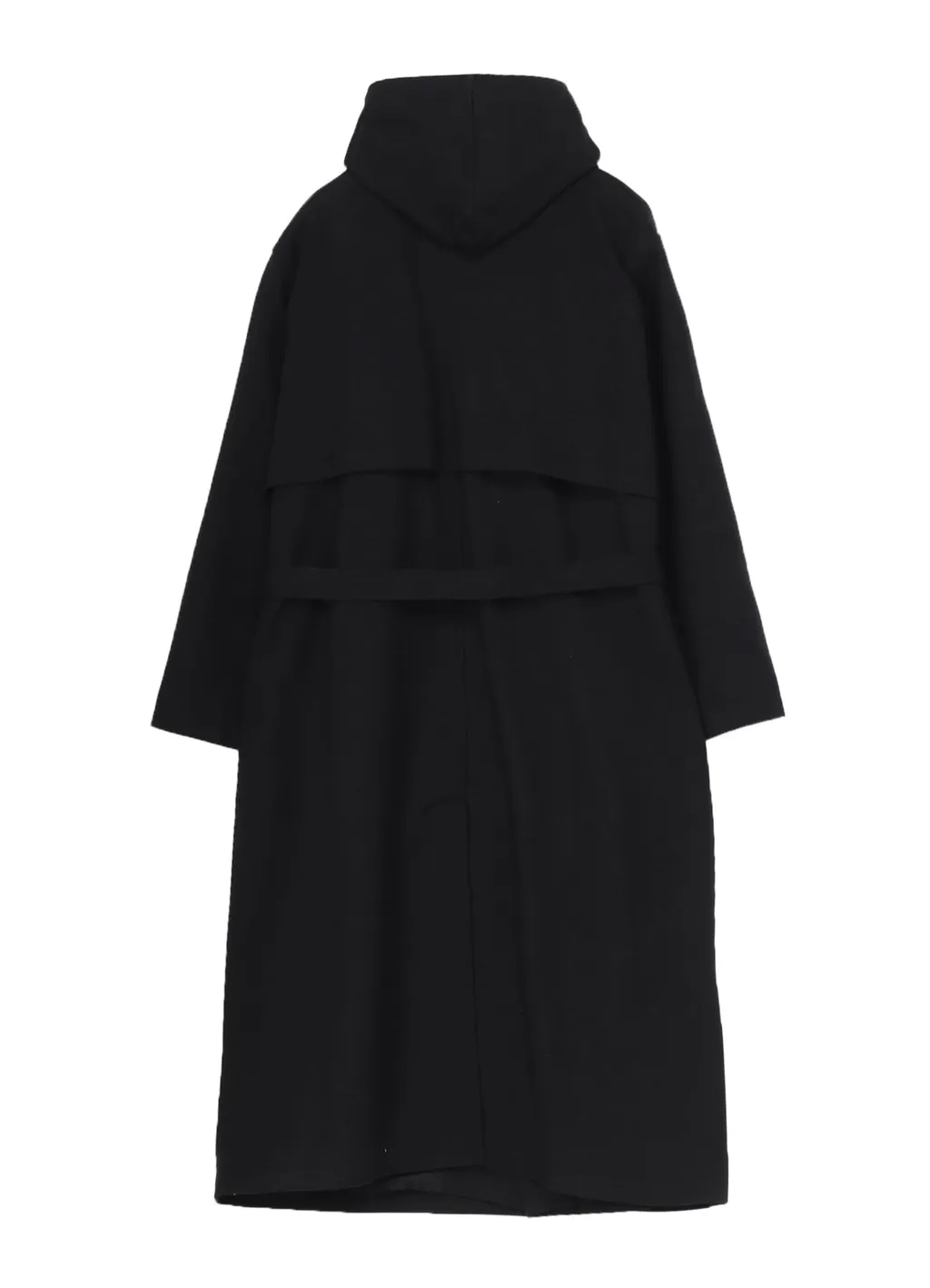 Army Serge Hooded Trench Coat