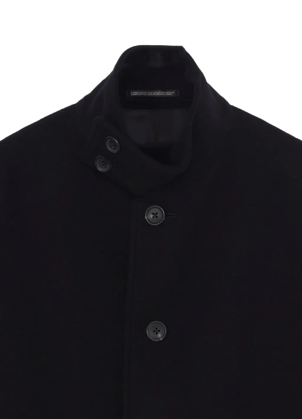 Airy Mosser Stand Collar Coat