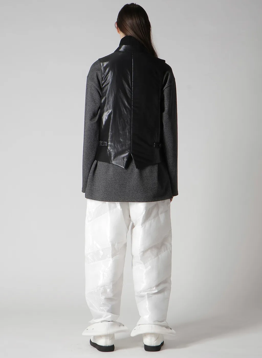 Biwa Lake Printed Transparent Vest