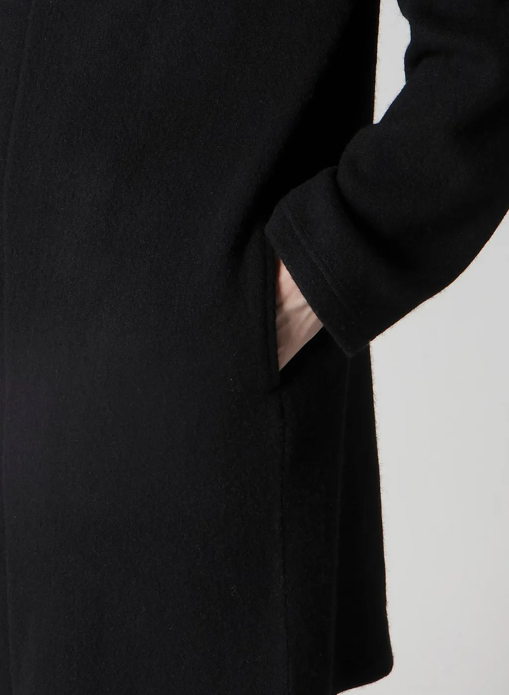 1/12 Wool Jacquard Padded Hoodie
