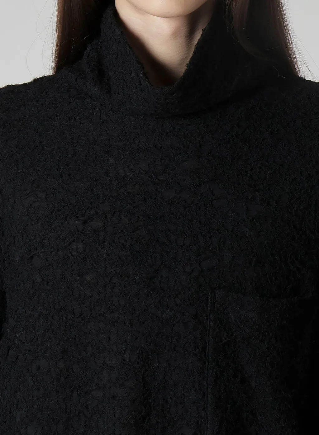 1/60 Double Jacquard High Neck Pullover