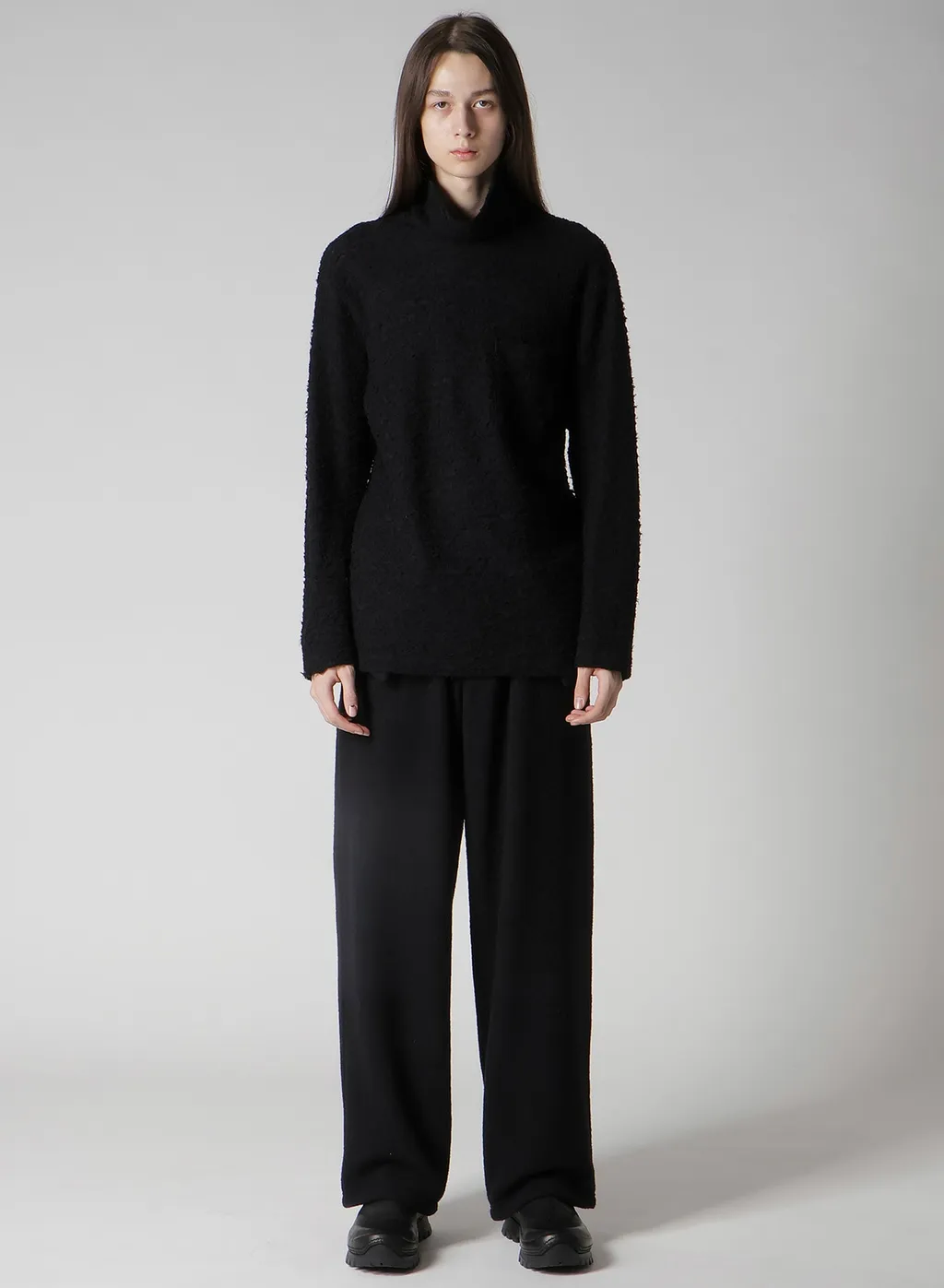 1/60 Double Jacquard High Neck Pullover
