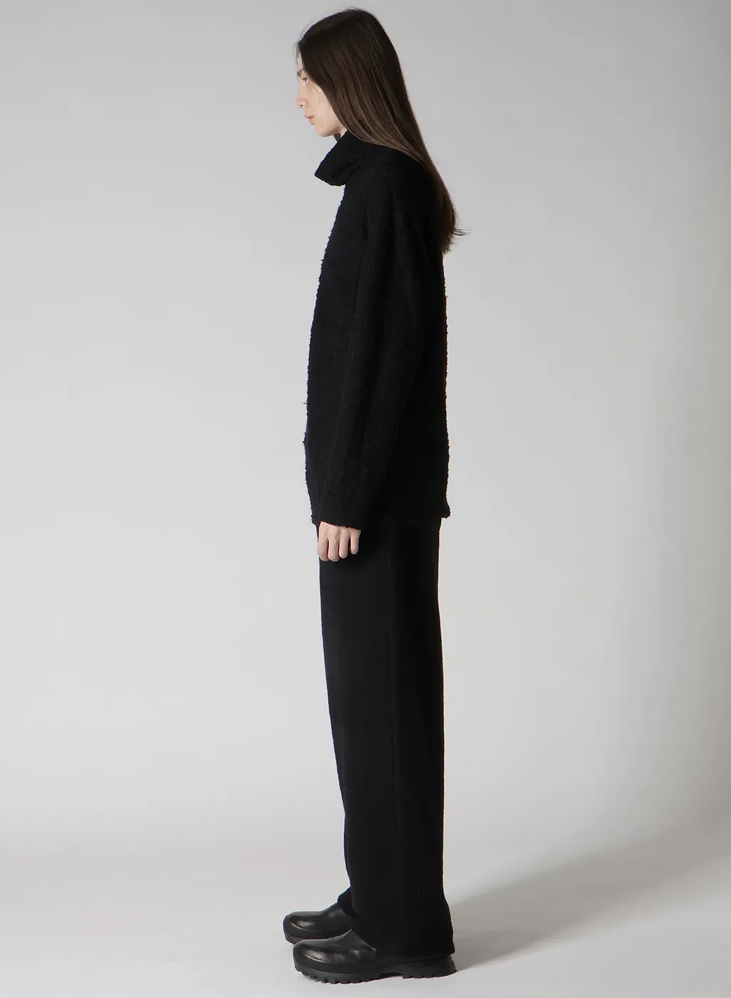 1/60 Double Jacquard High Neck Pullover