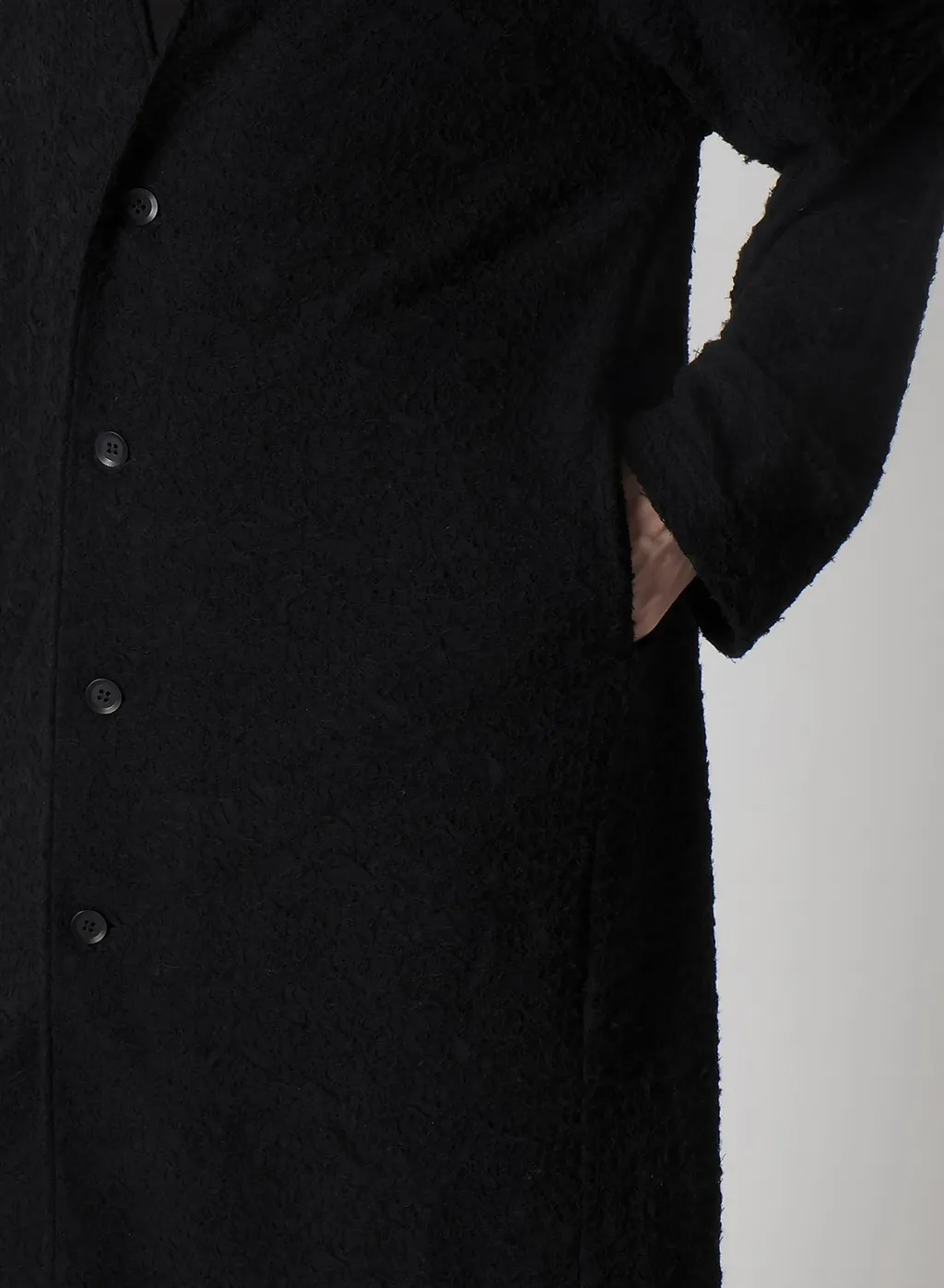 1/60 Double Jacquard Long Cardigan