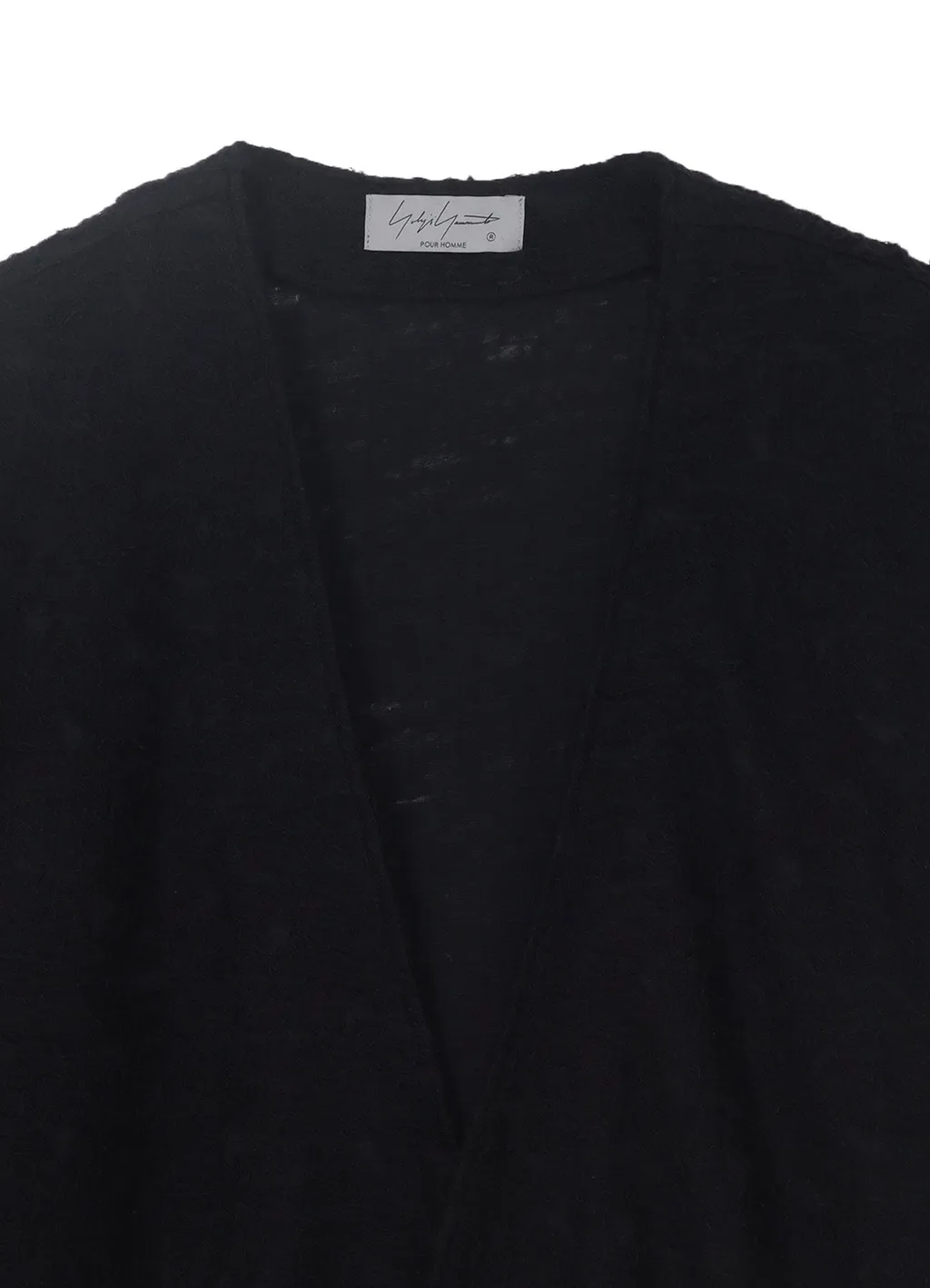 1/60 Double Jacquard Long Cardigan