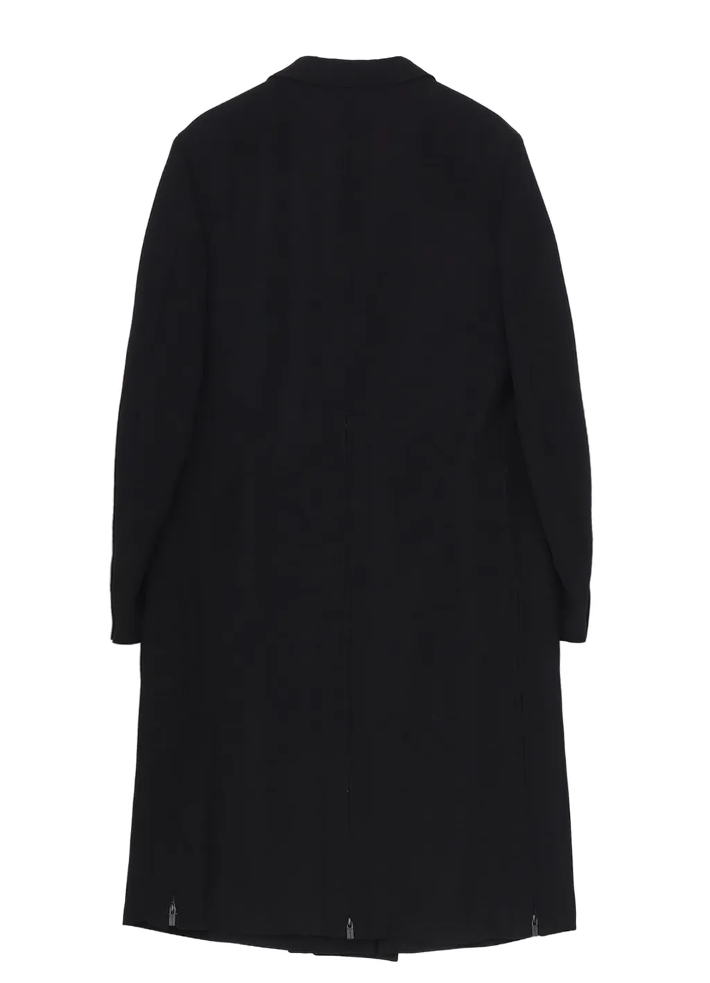 Army Gabardine Zipper Long Jacket
