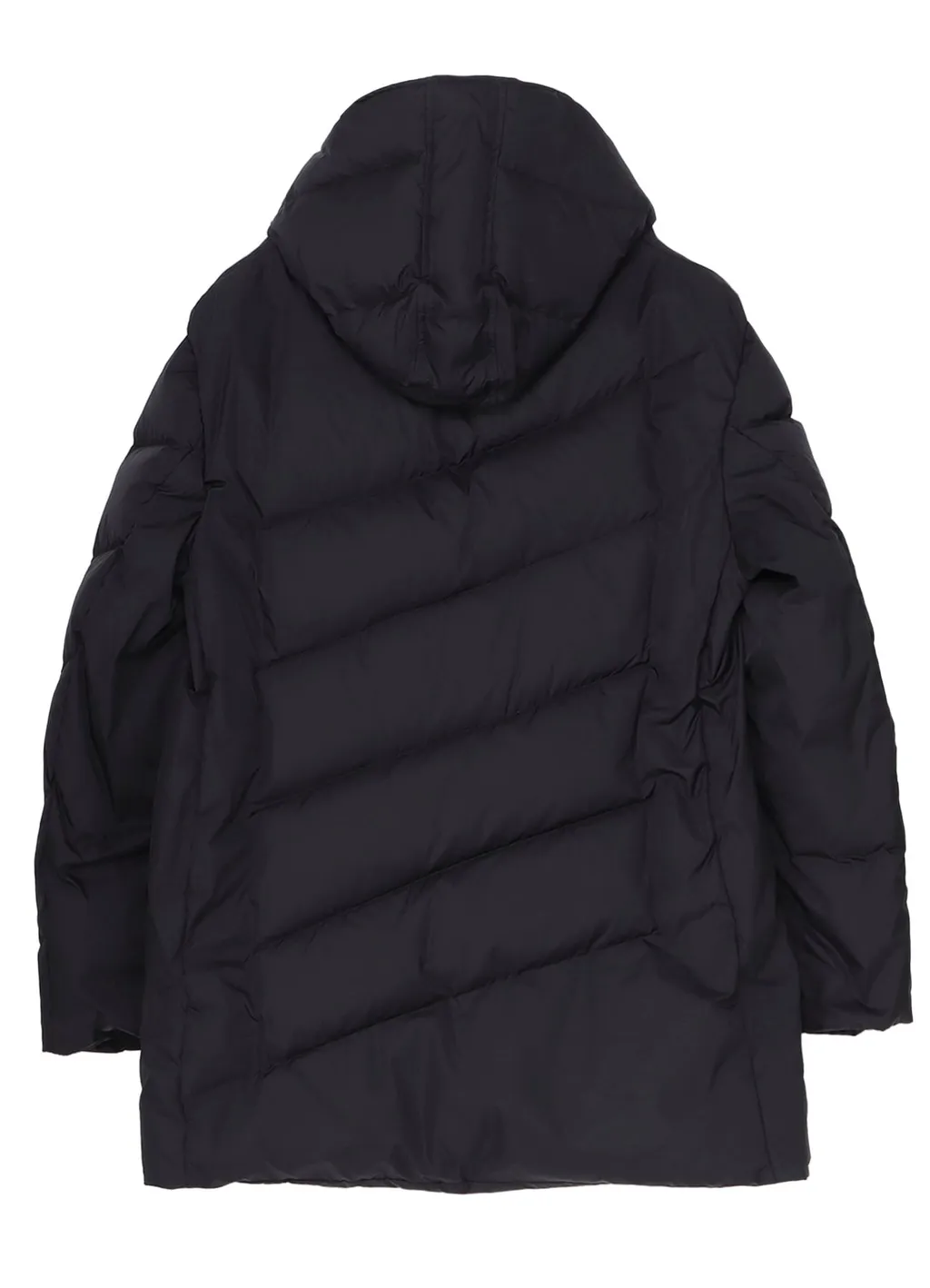 Nylon Taffeta Diagonal Down Jacket