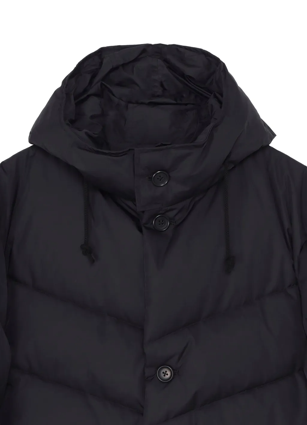 Nylon Taffeta Diagonal Down Jacket