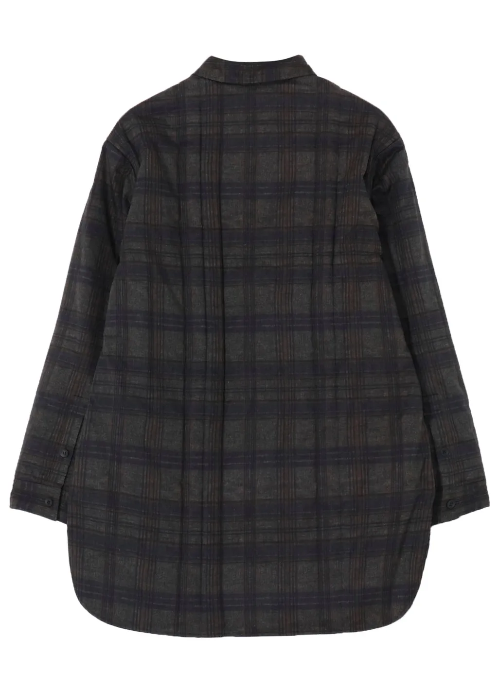 Madras Ink Plaid Padded Blouse