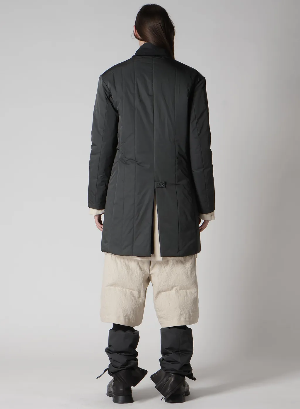 Color Combination Jacket With Liner