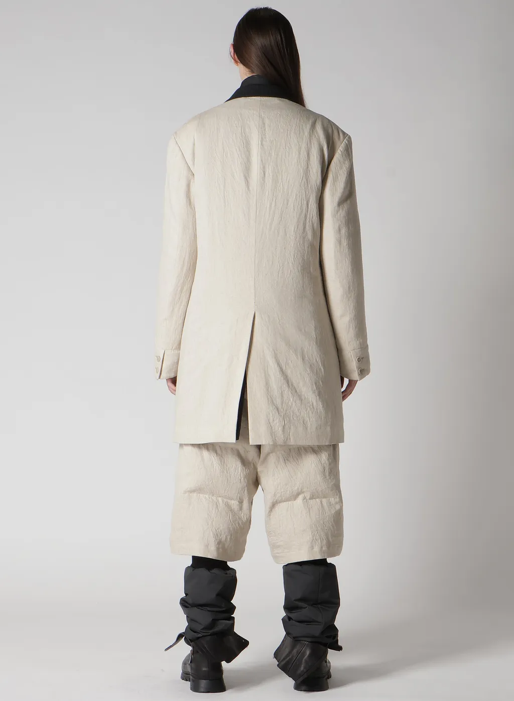 Color Combination Jacket With Liner