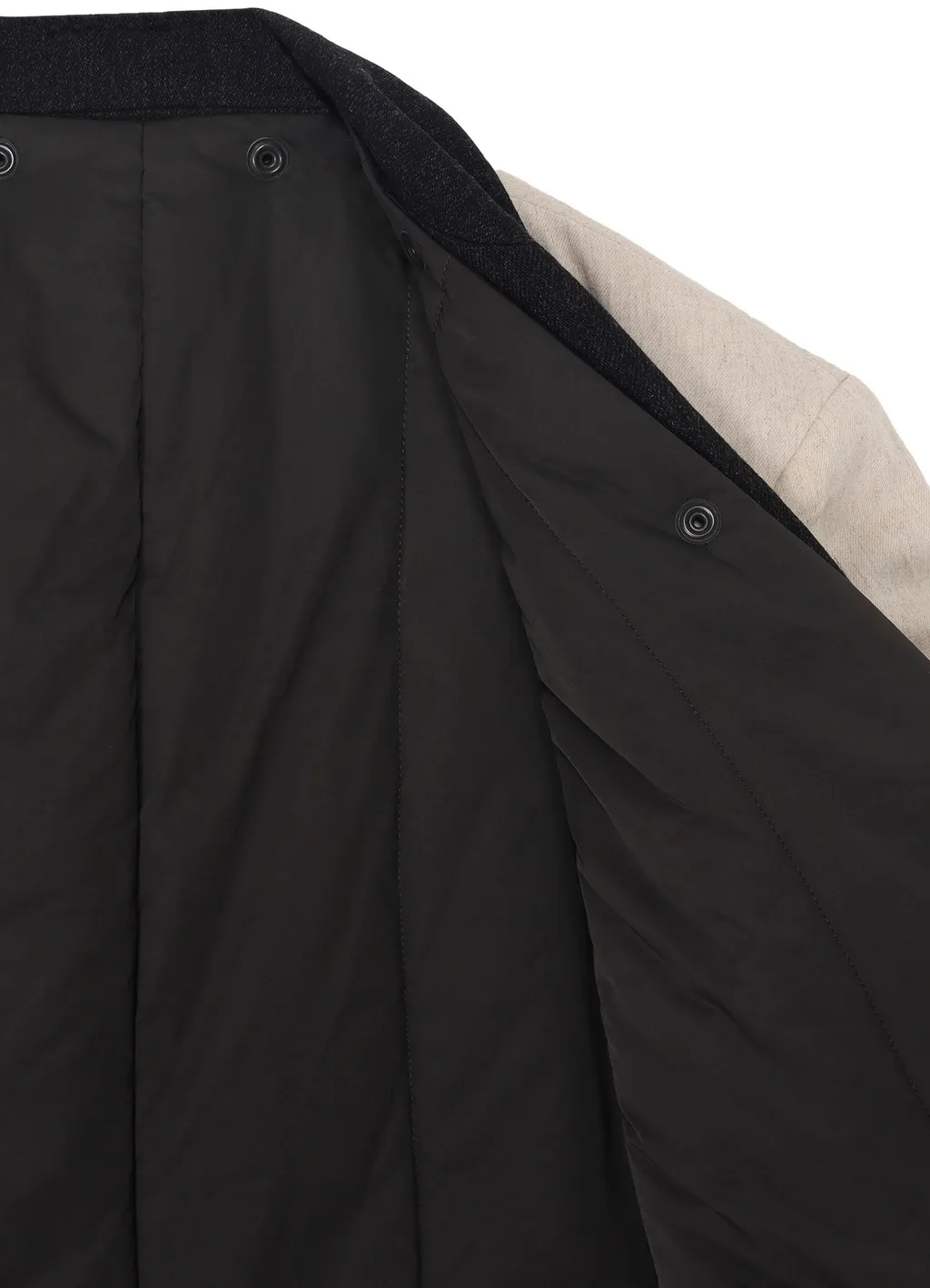 Color Combination Jacket With Liner