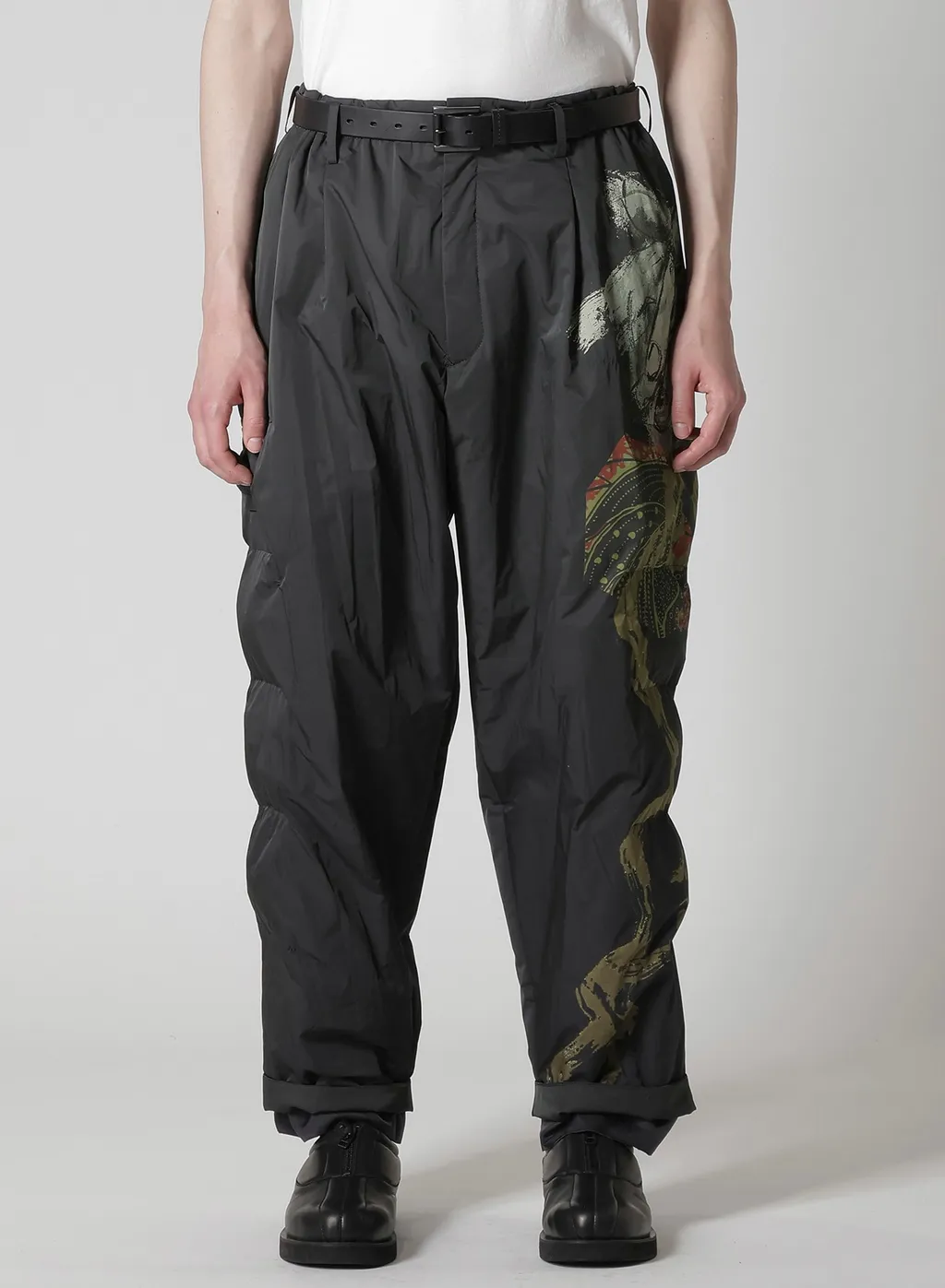 Knee Tab Padded Printed Pants