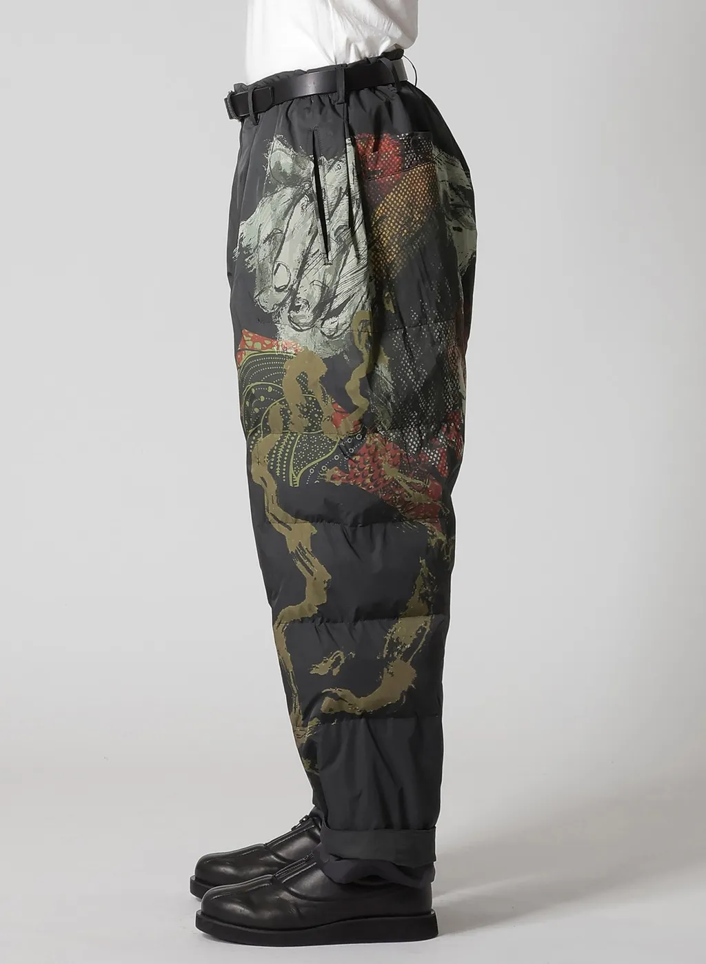 Knee Tab Padded Printed Pants