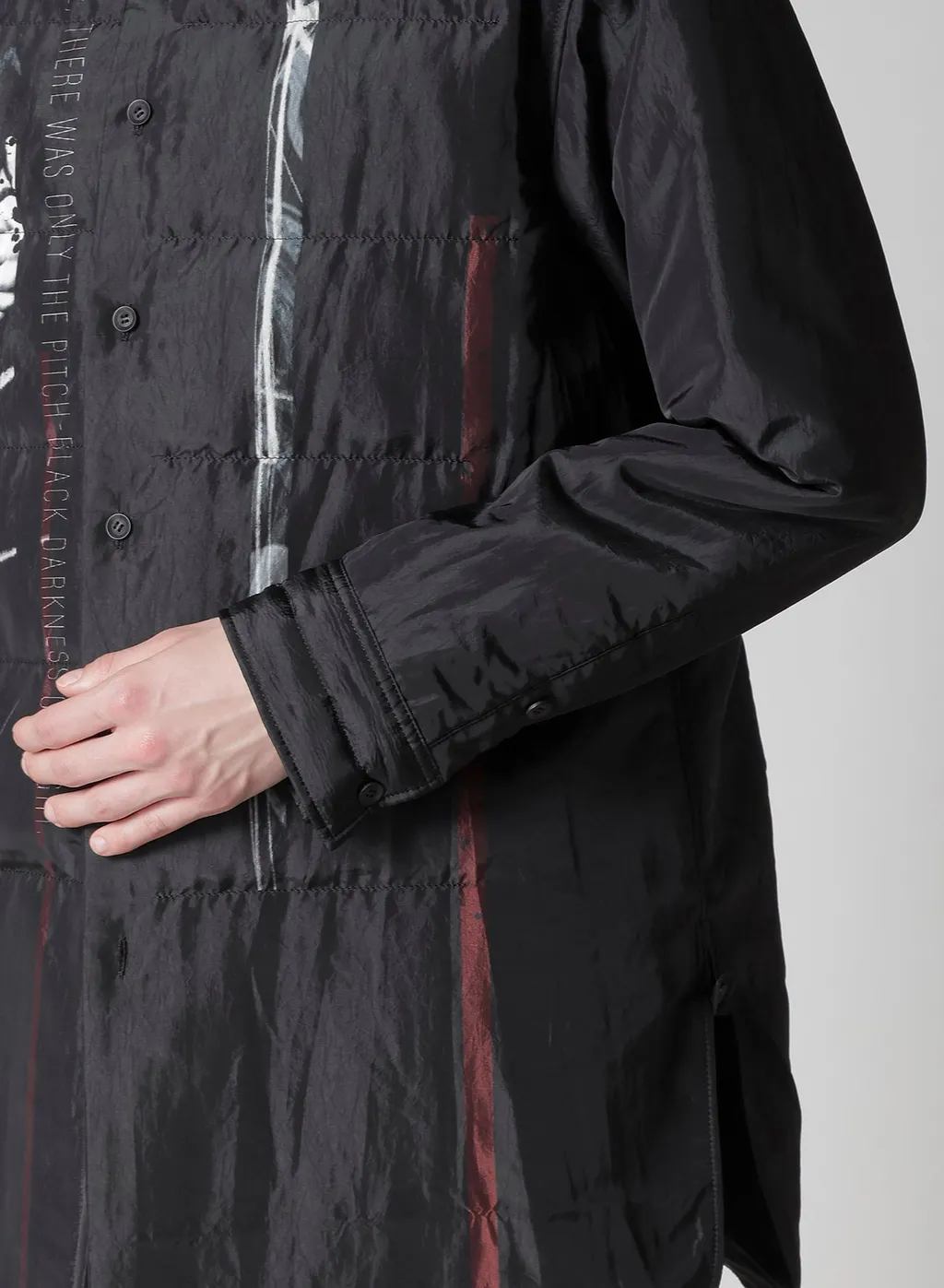 Tobacco Printed Double Layer Padded Blouse