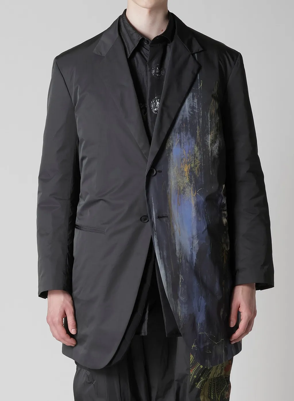 Moyamoya Hazy Printed Jacket With Liner