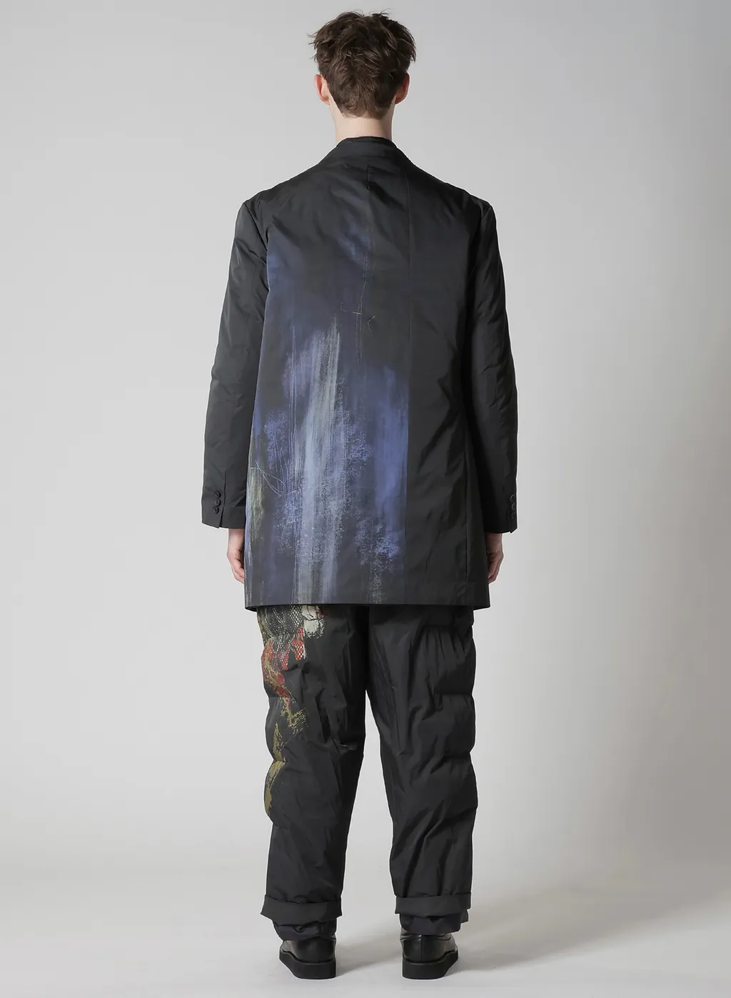 Moyamoya Hazy Printed Jacket With Liner