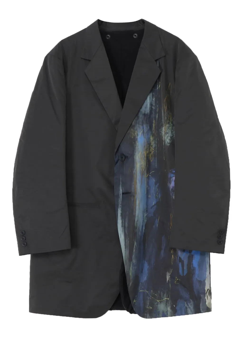 Moyamoya Hazy Printed Jacket With Liner