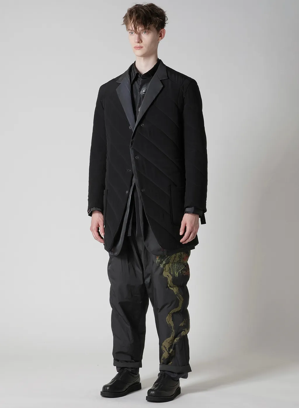 Moyamoya Hazy Printed Jacket With Liner