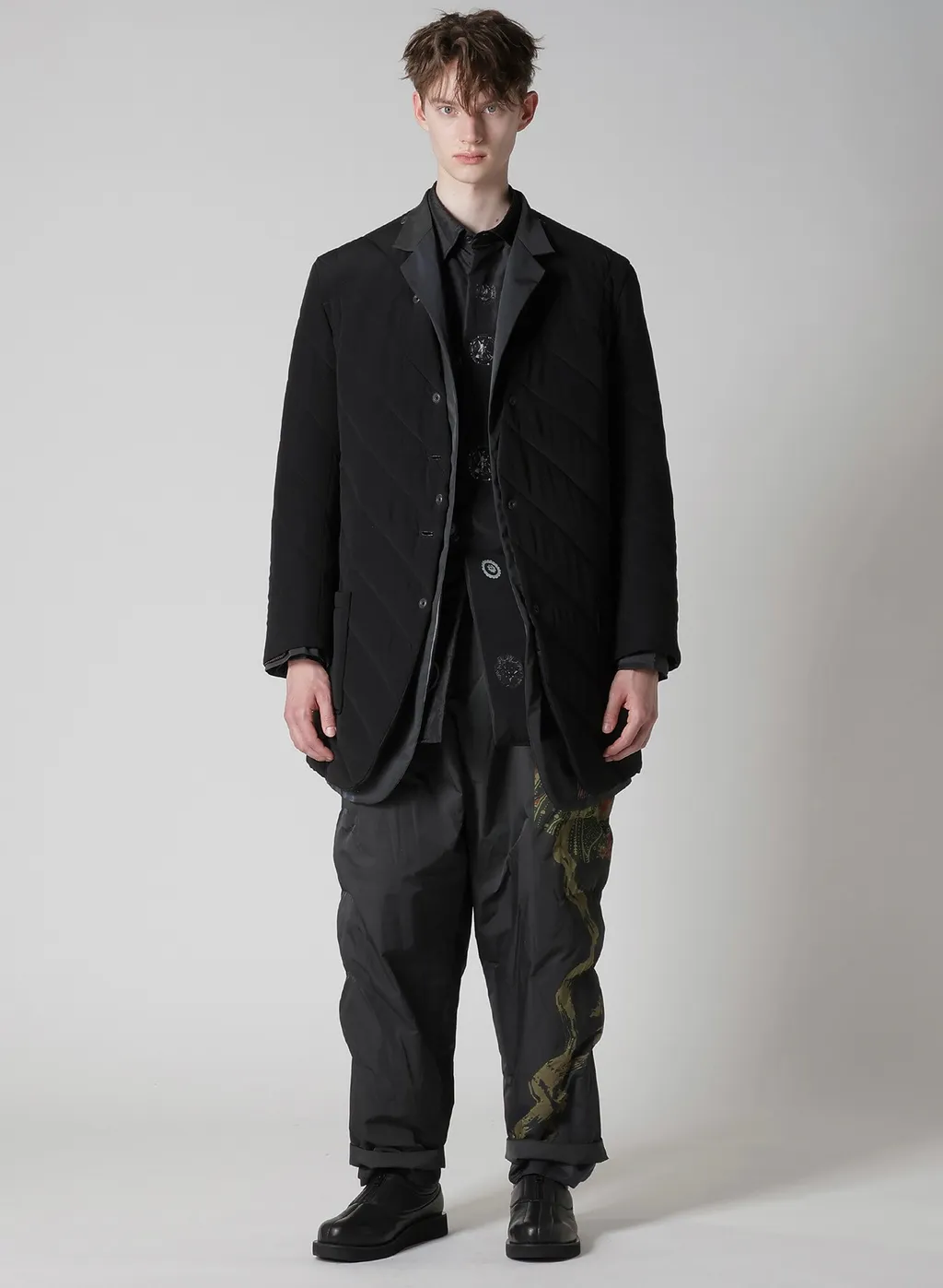 Moyamoya Hazy Printed Jacket With Liner