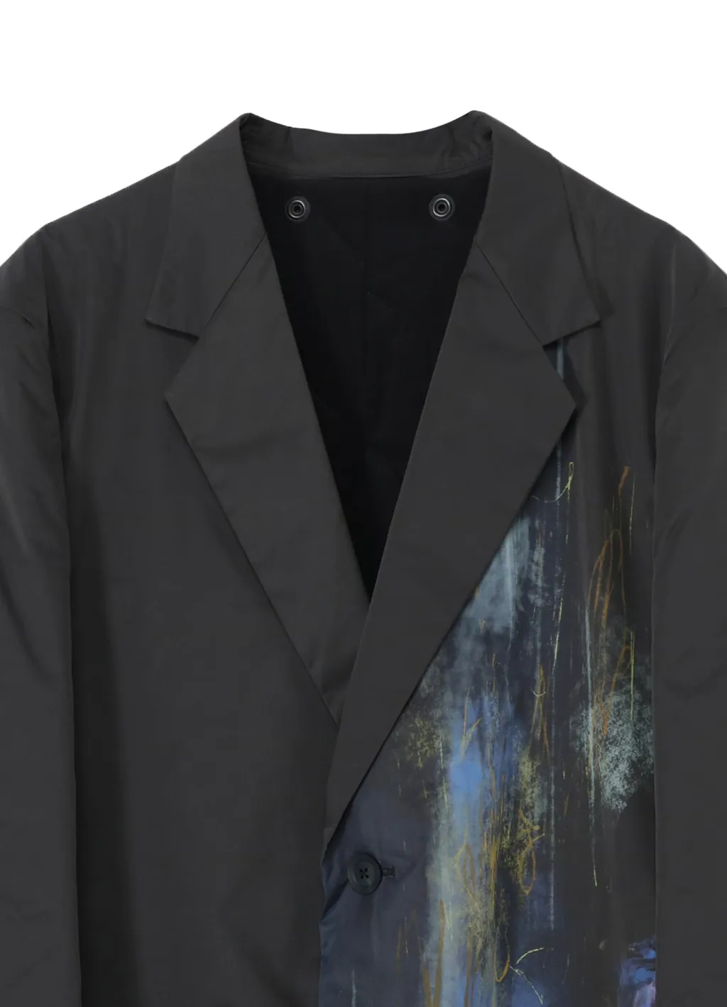 Moyamoya Hazy Printed Jacket With Liner