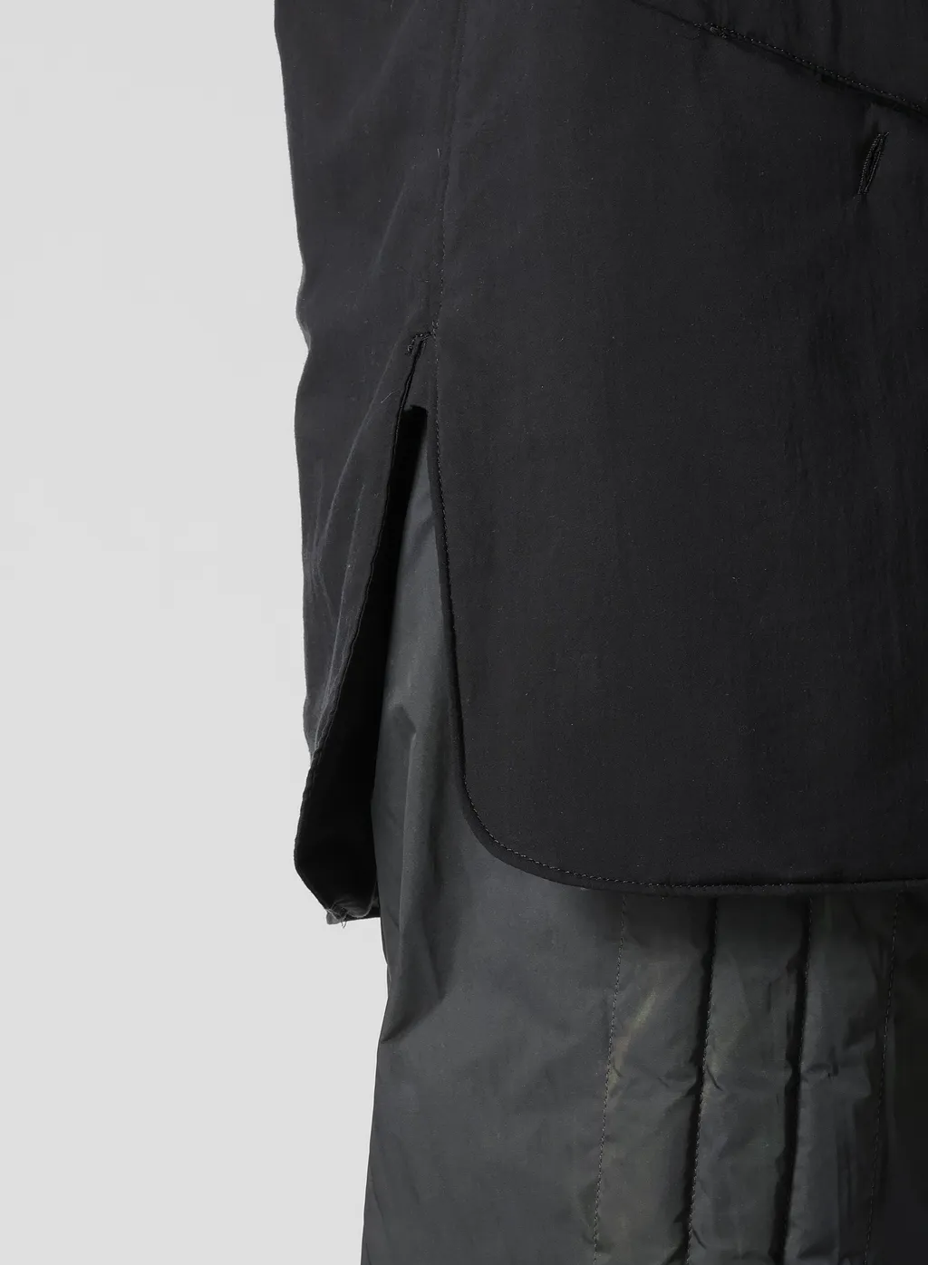 Cellulose Lawn 2Collar Diagonal Padded Blouse