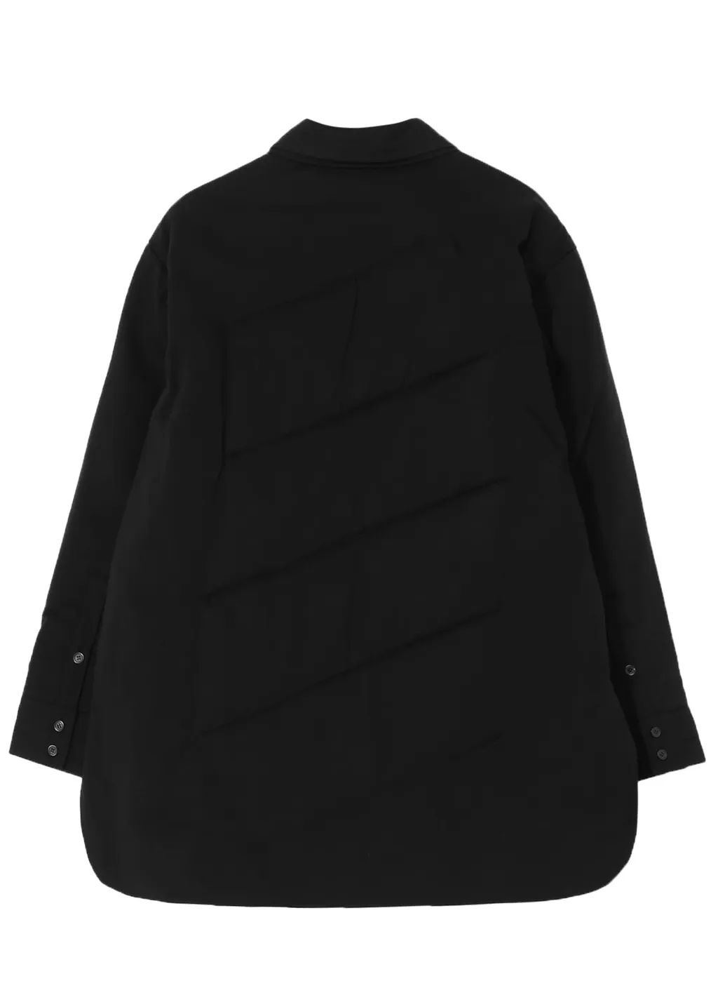 Cellulose Lawn 2Collar Diagonal Padded Blouse
