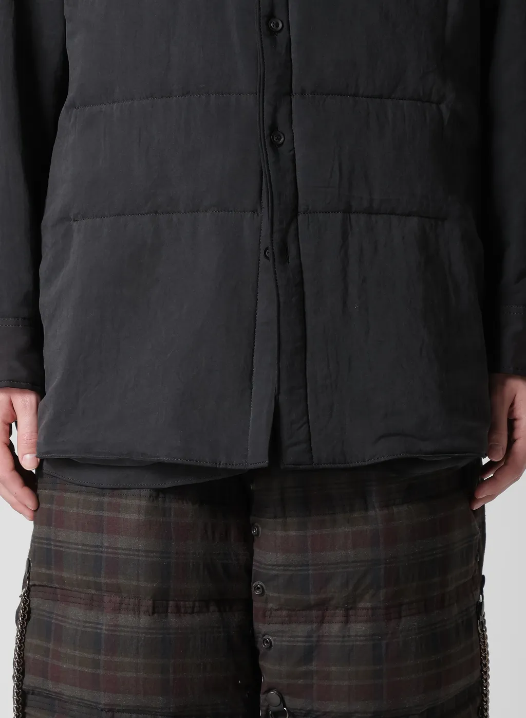 Cellulose Ozon 2Front Tab Detail Padded Blouse