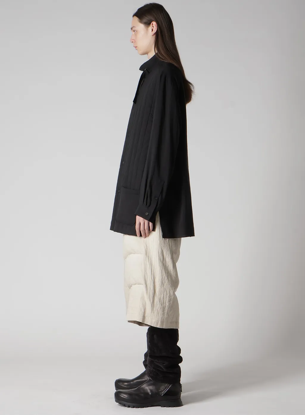 Cellulose Lawn Double Front Padded Blouse