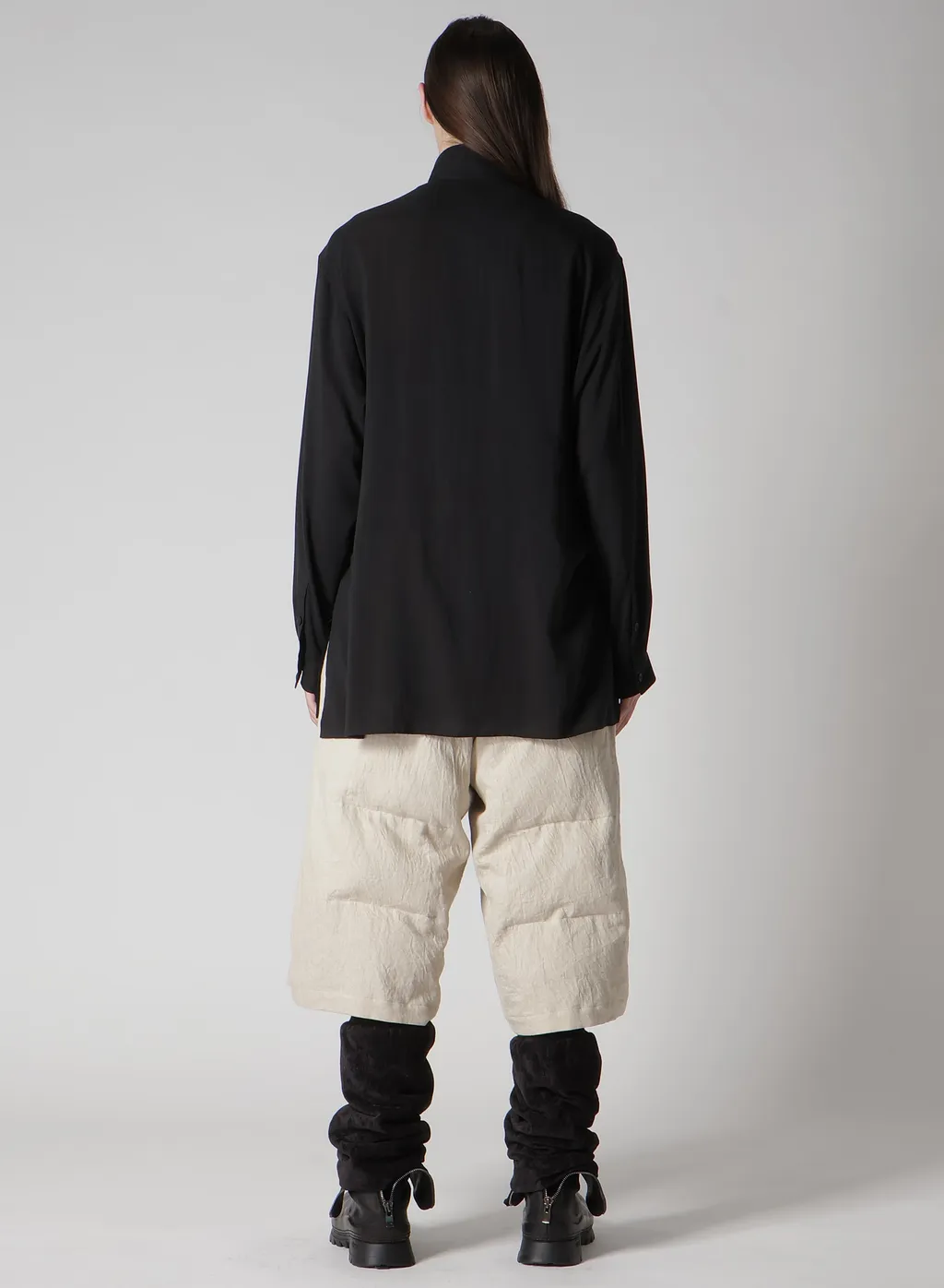 Cellulose Lawn Double Front Padded Blouse