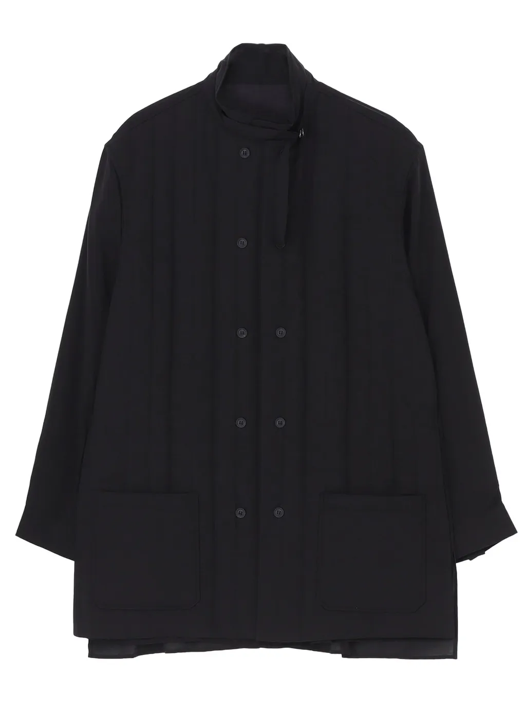 Cellulose Lawn Double Front Padded Blouse
