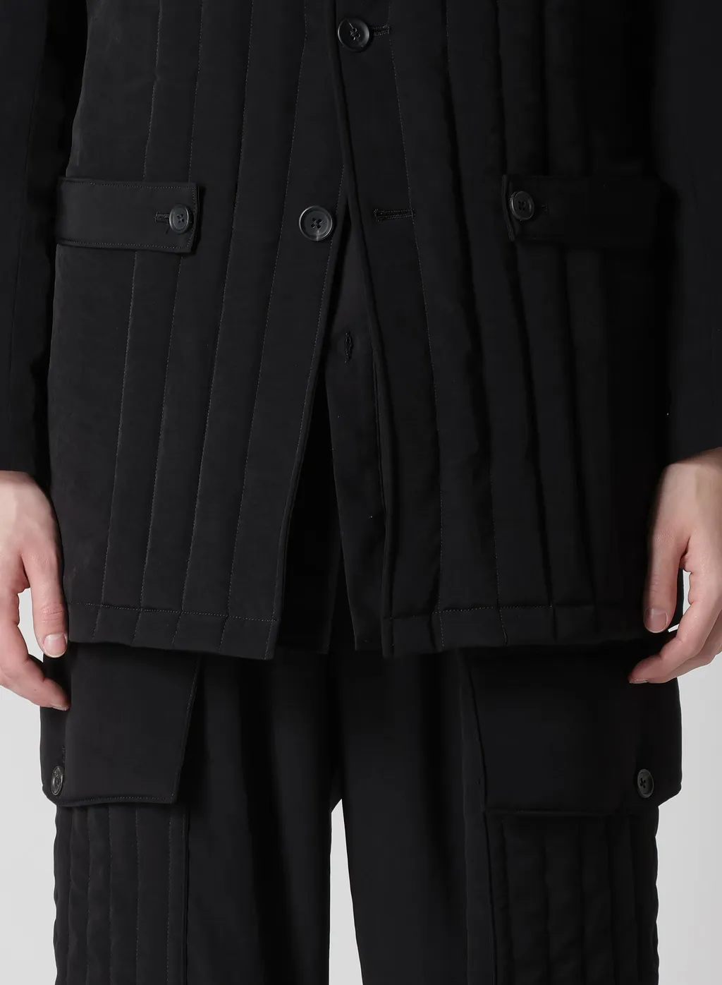 Ta Tuxedo Tab Detail PadＤEd Jacket