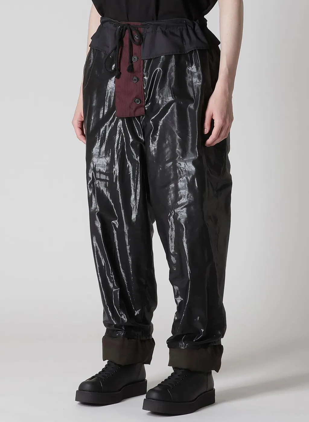 I Madras Ink-D Plaid Gusset Pkt Pants