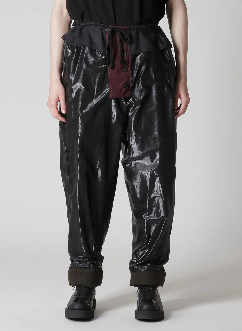 I Madras Ink-D Plaid Gusset Pkt Pants