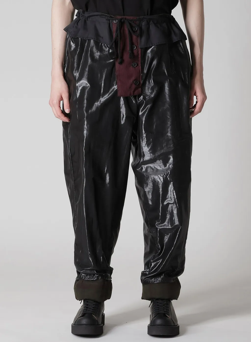 I Madras Ink-D Plaid Gusset Pkt Pants